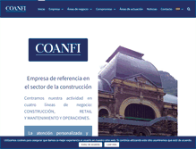 Tablet Screenshot of coanfi.com